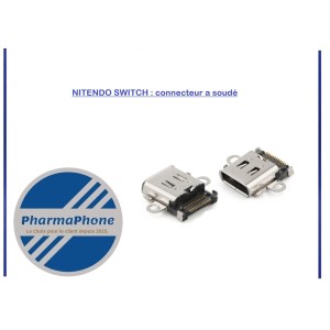 Acheter ou commande NITENDO SWITCH : connecteur a soudé en martinique guadeloupe guyane