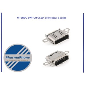 Acheter ou commander NITENDO SWITCH OLED: connecteur a soudé - en martinique guadeloupe guyane