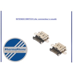 NITENDO SWITCH Lite: connecteur a soudé  en martinique guadeloupe guyane