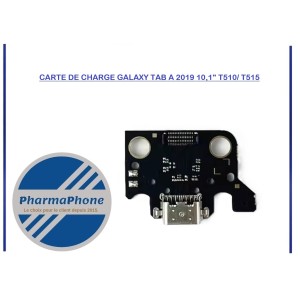 CARTE DE CHARGE GALAXY TAB A 2019 10,1" T510/ T515 REPARATION TABLETTE EN MARTINIQUE CHEZ PHARMAPHONE