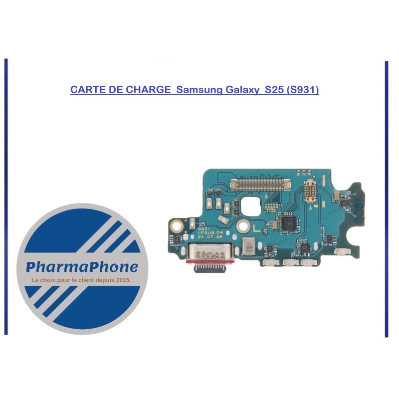 CARTE DE CHARGE   Samsung Galaxy  S25 (S931) MARTINIQUE GUADELOUPE GUYANE