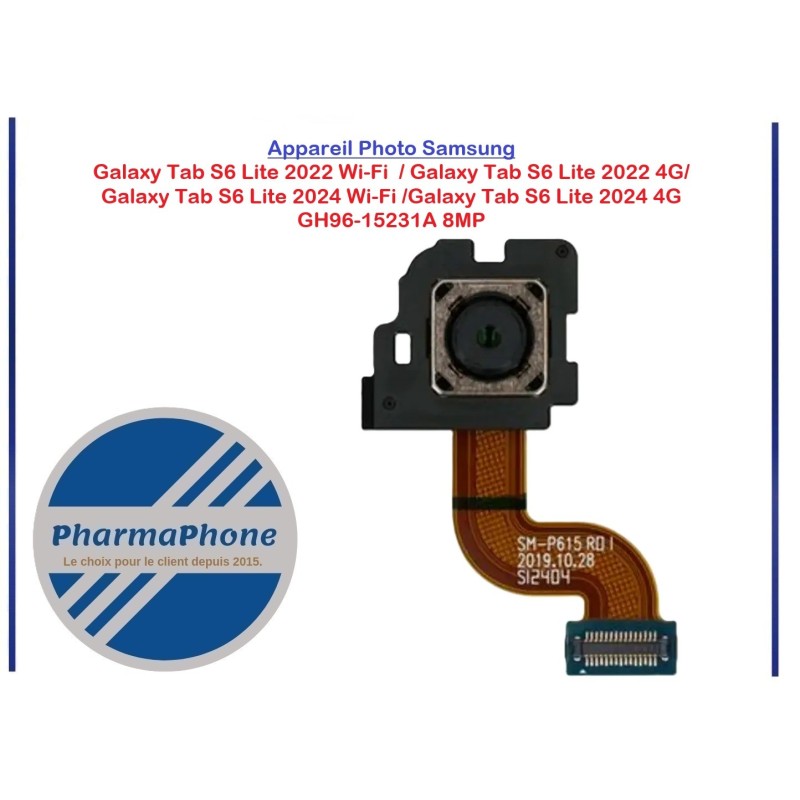 APPAREIL PHOTO SAMSUNG GALAXY TAB S6 LITE (2022 / 2024)  pas cher martinique guadeloupe guyane