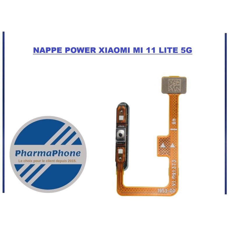 ACHETER NAPPE POWER XIAOMI MI 11 5GPAS CHER MARTINIQUE GUADELOUPE GUYANE