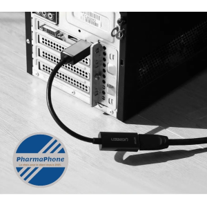 CABLE UGREEN  DISPLAYPORT VERS HDMI (FEMELLE) 60 Hz 1080P   - DISPONIBLE MARTINQUE