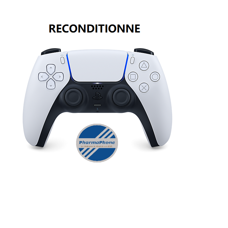 Manette PS5 DualSense® BLANCHE (reconditionné) - EMPLACEMENT: Z02-B15-E05