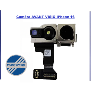 Caméra avant visio iPhone 16