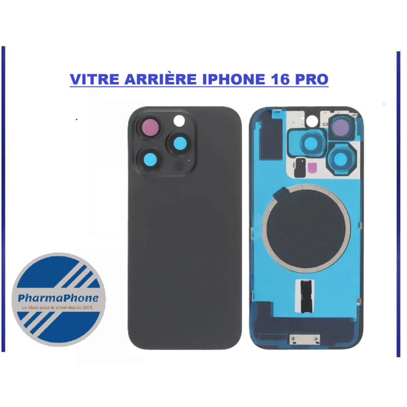 ACHETER VITRE ARRIÈRE APPLE IPHONE 16 PRO PAS CHER MARTINIQUE GUADELOUPE GUYANE