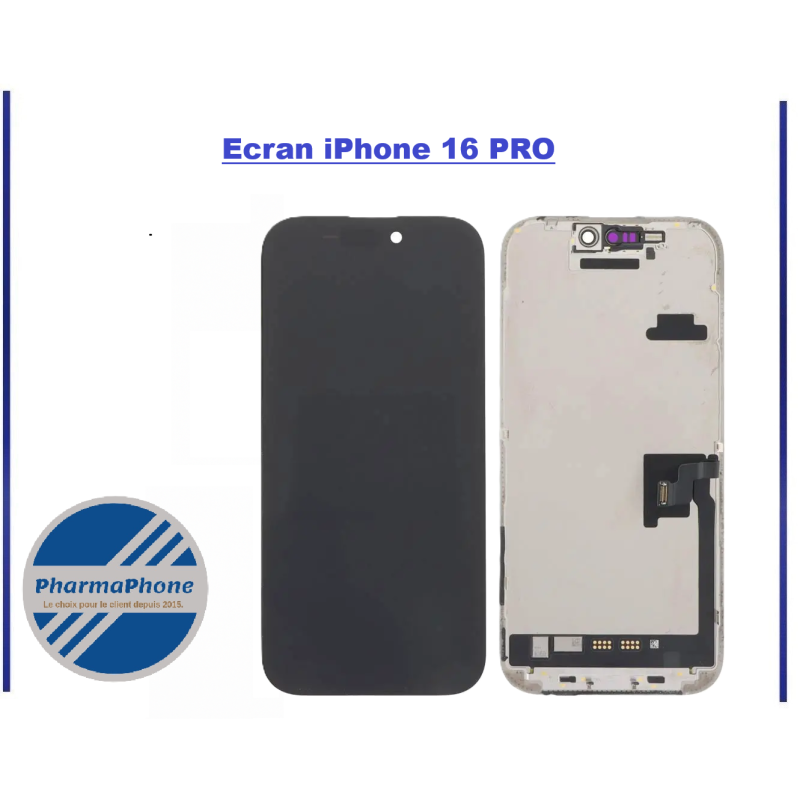 Réparation écran iphone 16 PRO martinique chez pharmaphone
