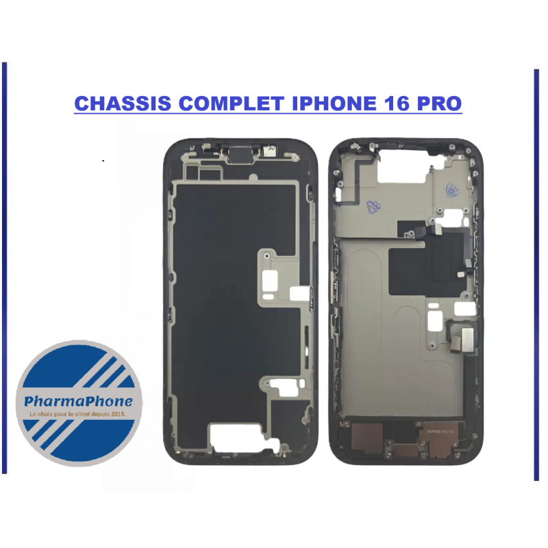 ACHETER REPARER CHASSIS COMPLET  IPHONE 16 PRO MARTINIQUE GUADELOUPE GUYANE