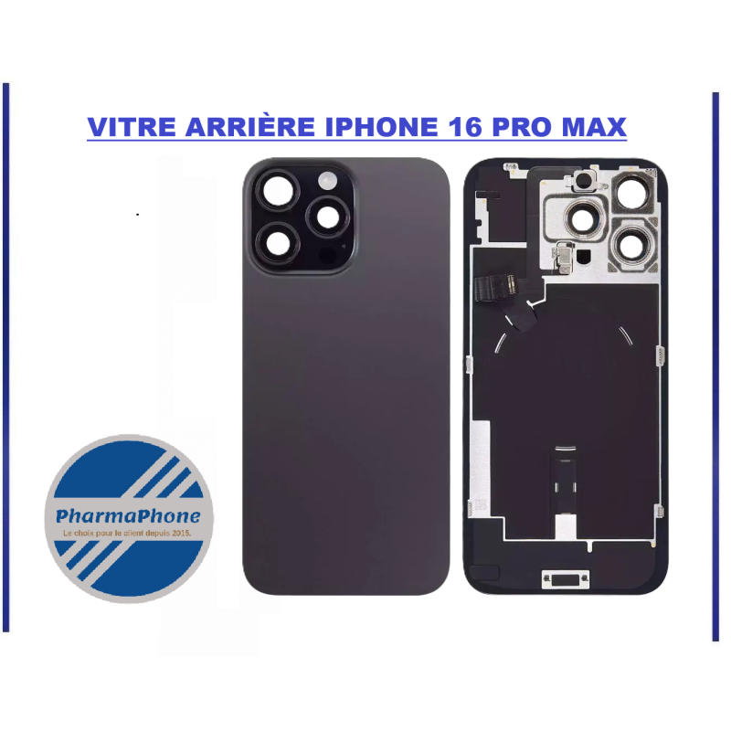 ACHETER VITRE ARRIÈRE APPLE IPHONE 16 PRO MAX PAS CHER MARTINIQUE GUADELOUPE GUYANE