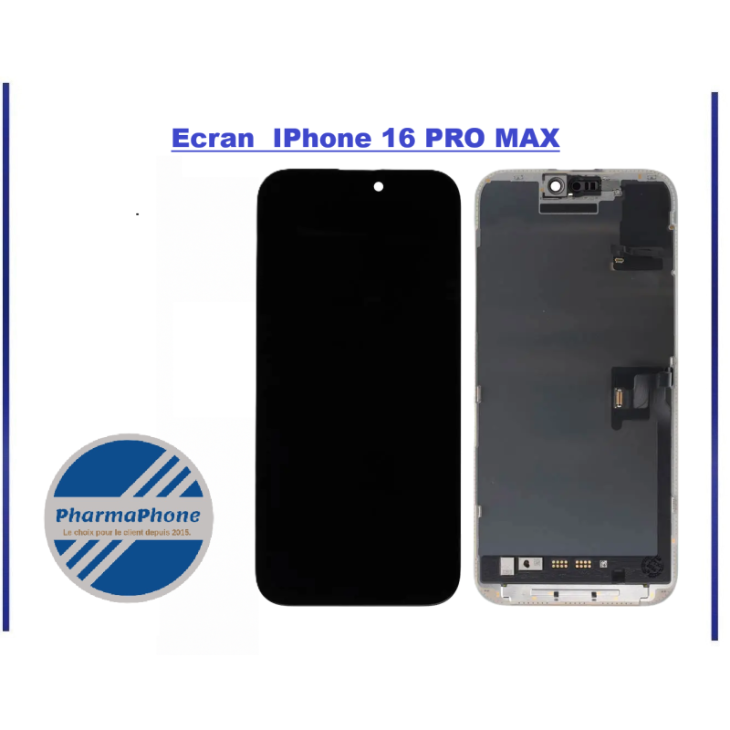 Réparation écran iphone 16 PRO MAX martinique chez pharmaphone
