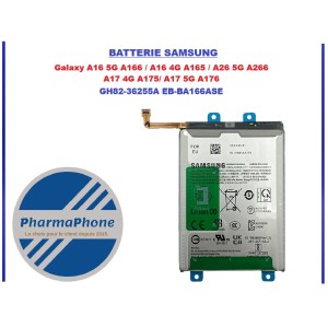ACHETER BATTERIE SAMSUNG Galaxy A16 5G A166 / A16 4G A165/ A26 5G A266 A17 4G A175/ A17 5G PAS CHER MARTINIQUE GUADELOUPE GUYANE