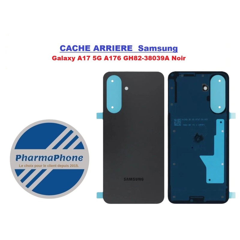 ACHETER CACHE ARRIERE  Samsung Galaxy A17 5G A176 GH82-38039A Noir Noir PAS CHER MARTINIQUE GUADELOUPE GUYANE