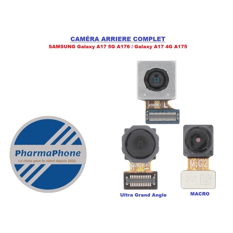Caméra ARRIERE Samsung Galaxy A16 5G A166 / Galaxy A16 4G A165 AUBAINE ANTILLES