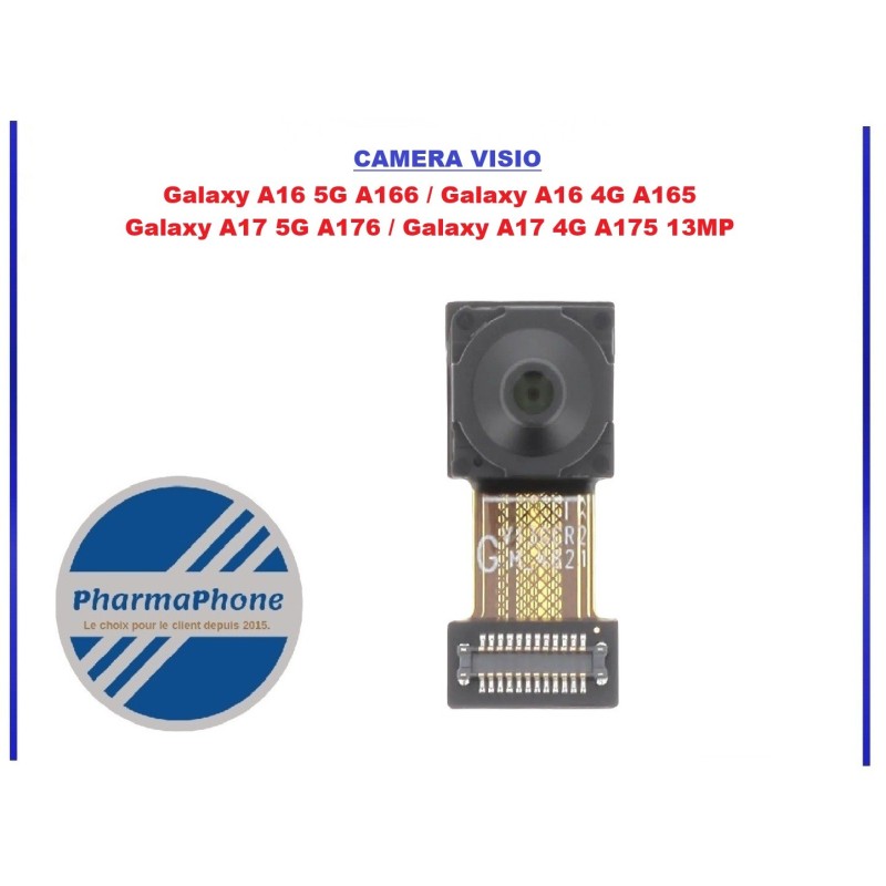 Caméra Visio Galaxy A16 5G A166/Galaxy A16 4G A165/Galaxy A17 5G A176/Galaxy A17 4G A175 13MP AUBAINE ANTILLES