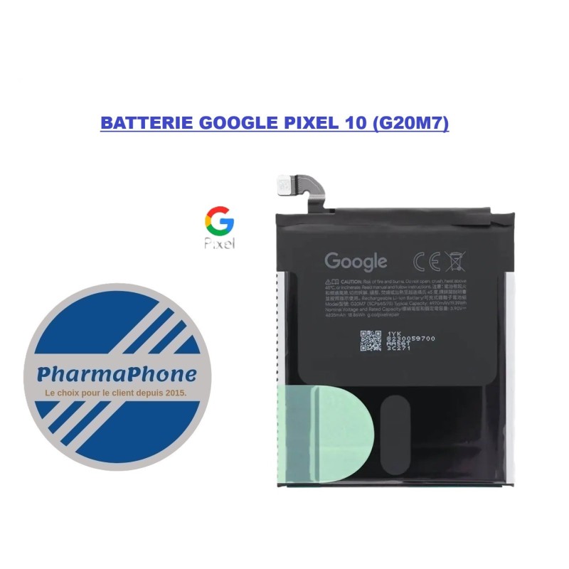 copy of copy of copy of BATTERIE GOOGLE PIXEL 8A (G07DF) - EMPLACEMENT: Z02 - R08 - E08
