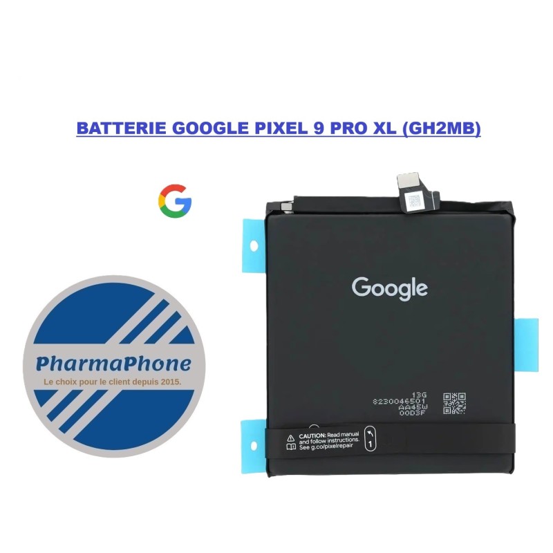 BATTERIE GOOGLE PIXEL 9 PRO XL (GH2MB)  - EMPLACEMENT: