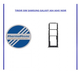 TIROIR SIM SAMSUNG GALAXY A04 A045 NOIR