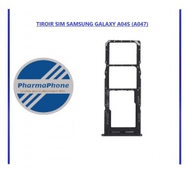 TIROIR SIM SAMSUNG GALAXY A04 A045 NOIR