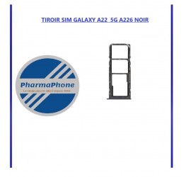 TIROIR SIM SAMSUNG GALAXY A04 A045 NOIR