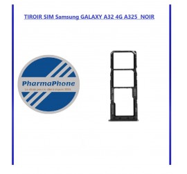 TIROIR SIM Samsung GALAXY A32 4G A325  NOIR
