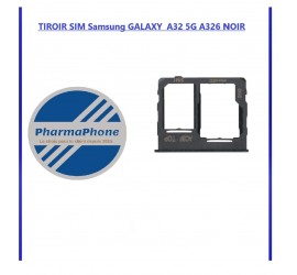 TIROIR SIM Samsung GALAXY A32 4G A325  NOIR