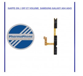 NAPPE LECTEUR  EMPREINTE  GALAXY A04 (A045F) Noir