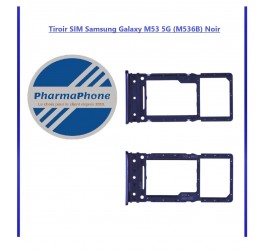 Tiroir SIM Samsung Galaxy M53 5G (M536B) Noir