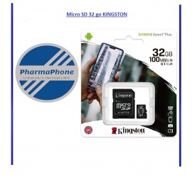 Micro SD 32 Go Classe 10 KINGSTON