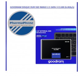 GOODRAM DISQUE DUR SSD 960GO 2.5 SATA 3 CL100 (6.0Gb/s)