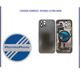 CHASSIS COMPLET  IPHONE 12 PRO NOIR