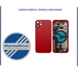 CHASSIS COMPLET  IPHONE 12 MINI ROUGE