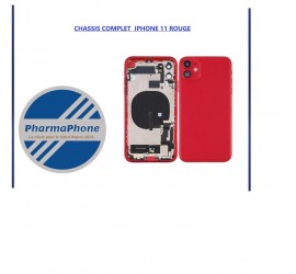 CHASSIS COMPLET  IPHONE 11 ROUGE