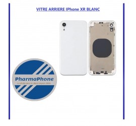 VITRE ARRIERE IPhone XR BLANC  - EMPLACEMENT: Z2-R15-40