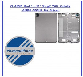 CHASSIS  iPad Pro 11" (2e gé) Wifi Cellular (A2068-A2230)  Gris Sidéral