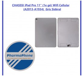 CHASSIS  iPad Pro 11" (2e gé) Wifi Cellular (A2068-A2230)  Gris Sidéral