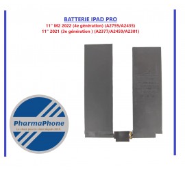 Batterie  IPad Pro 11 3TH 2021 /  11 M2 4TH 2022