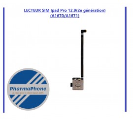 LECTEUR SIM  IPad Pro 12.9 (2e génération) (A1670/A1671)