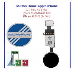 Nappe bouton home + bouton home - iPhone 8