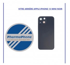 VITRE ARRIÈRE APPLE IPHONE 13 MINI NOIR  - EMPLACEMENT: Z2-R15-E33