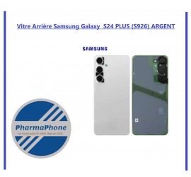 Vitre Arrière Samsung Galaxy  S24 PLUS (S926) ARGENT