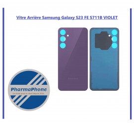 Vitre Arrière Samsung Galaxy S23 FE S711B Crème