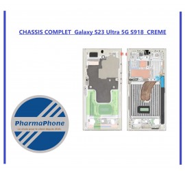 CHASSIS COMPLET  Galaxy S23 Ultra 5G S918  CREME