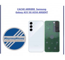 CACHE ARRIERE  Samsung Galaxy A55 5G A556 ARGENT