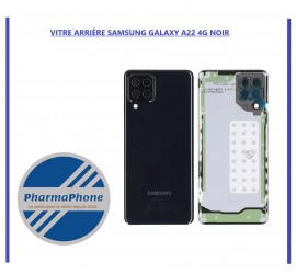 VITRE ARRIÈRE SAMSUNG GALAXY A22 4G NOIR- EMPLACEMENT: Z2-R15-E56