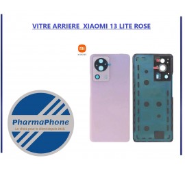 VITRE ARRIERE  XIAOMI 13 LITE  - EMPLACEMENT: