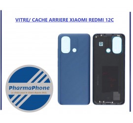 VITRE/ CACHE ARRIERE XIAOMI REDMI 12C - EMPLACEMENT: