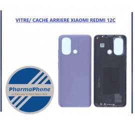 VITRE/ CACHE ARRIERE XIAOMI REDMI 12C - EMPLACEMENT: