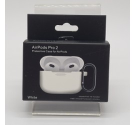 AIRPOD 3 BLANC SILICONNE PROTECTION - EMPLACEMENT: