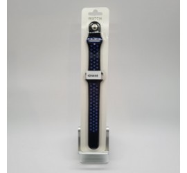 Apple I-WATCH Bracelet 42-44-45-49mm- Noir-Bleu(bicolore)  -EMPLACEMENT: